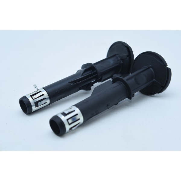 Par Guia Encosto Cabeça Banco Traseiro Direito Gm Tracker Preto