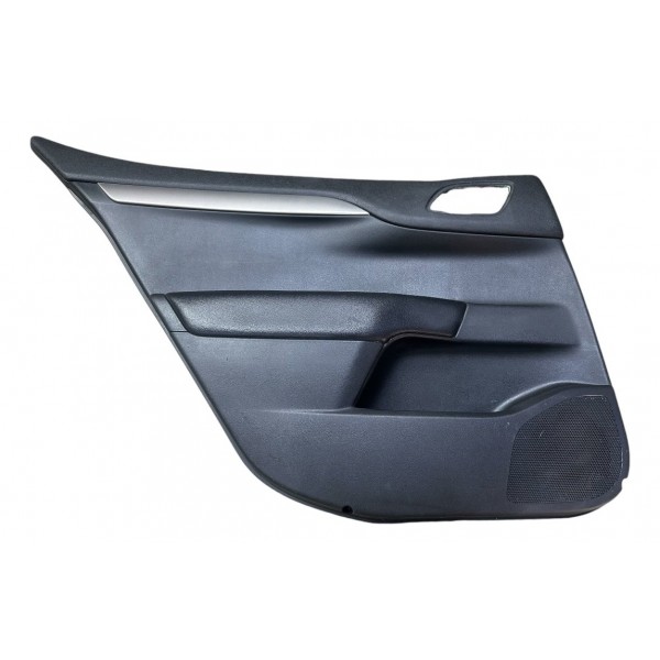 Forro Porta Traseiro Esquerdo Citroen C4 Lounge 2.0 2014 Preto