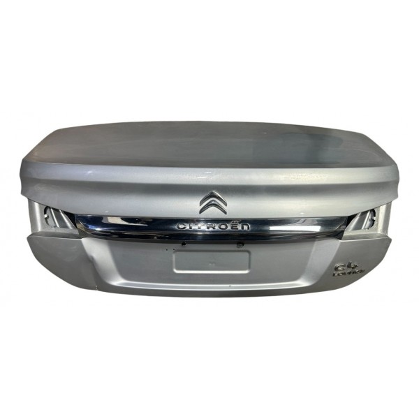 Tampa Porta Malas Citroen C4 Lounge Tendance 2.0 16v 2014 Prateado