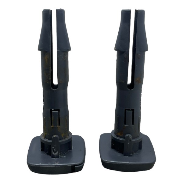 Par Guia Encosto Cabeça Dianteiro Esquerdo Chery Face 1.3 Preto