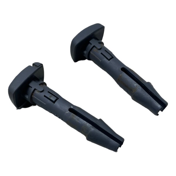 Par Guia Encosto Cabeça Dianteiro Esquerdo Chery Face 1.3 Preto