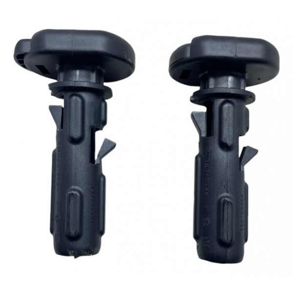 Par Guia Encosto Cabeça Banco Dianteiro Fiat Pulse 1.0 2023 Preto