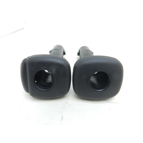 Par Guia Encosto Cabeça Banco Traseiro Esquerdo Citroen Ds4 Preto