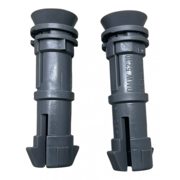 Par Guia Encosto Cabeça Banco Dianteiro Bmw 540i 4.4 2002 Preto