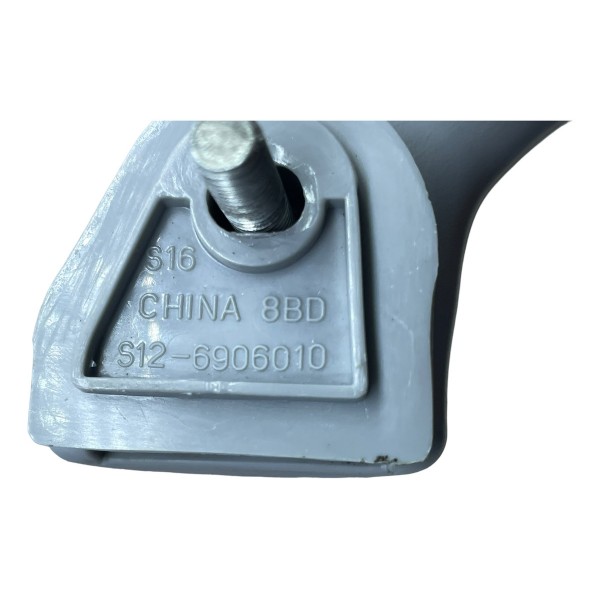 Alça Pqp Traseira Esquerda Chery Face 1.3 2012 Prateado