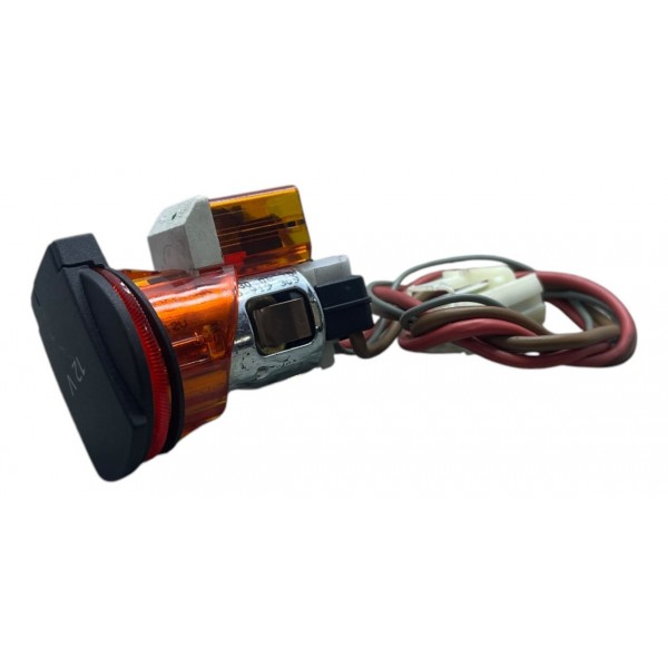 Tomada 12 Volts Traseira Central Audi Q5 Tfsi 2.0 2011