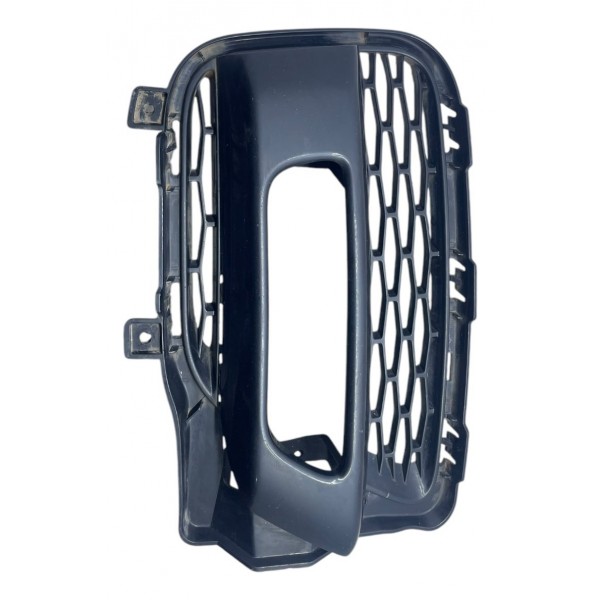 Acabamento Grade Farol Milha Direito Range Rover 5.0 2015 Preto Direito