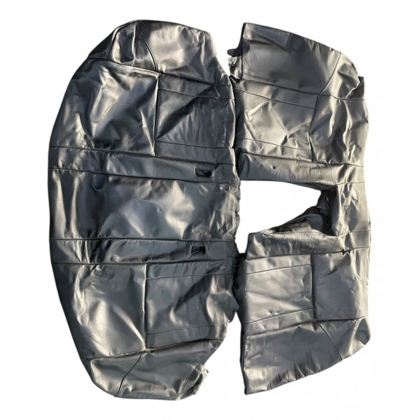 Par Capa Couro Original Banco Traseiro Bmw 540i 4.4 2002 Preto