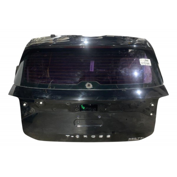 Tampa Traseira Porta Malas Vw T-cross Highline 1.4 Tsi 2020 Preto