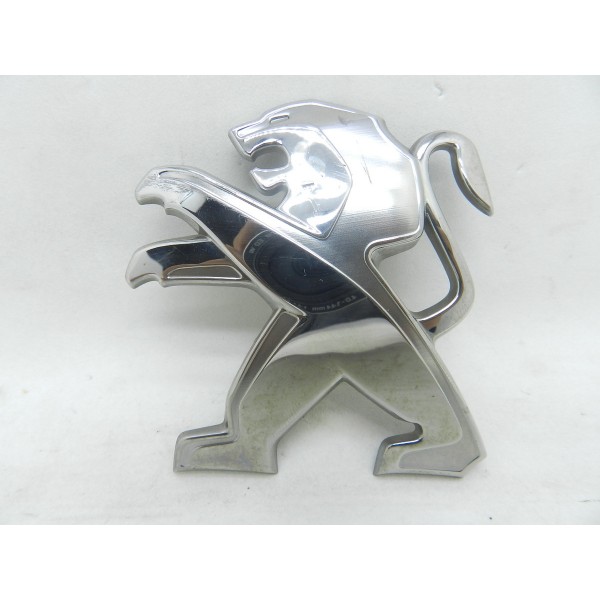 Emblema Tampa Traseira Peugeot 2008 1.6 2017 Descrição Prateado