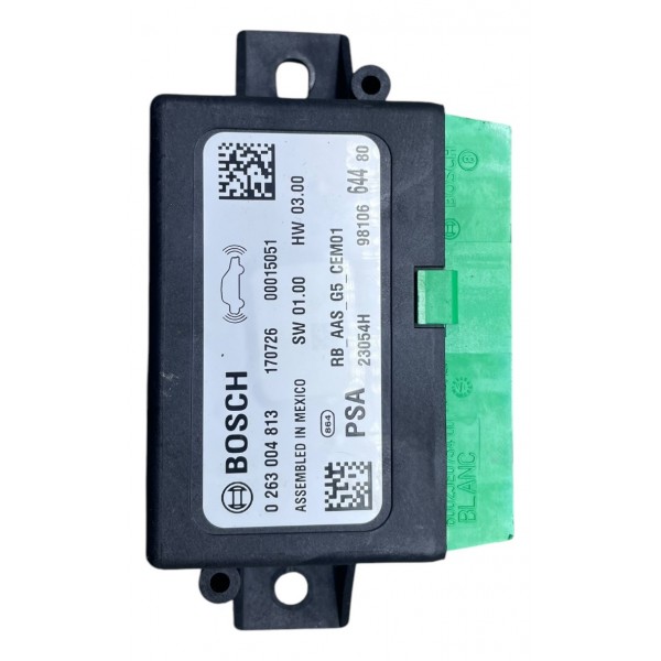 Modulo Sensor Estacionamento Peugeot 408 Thp 1.6 2018 Preto