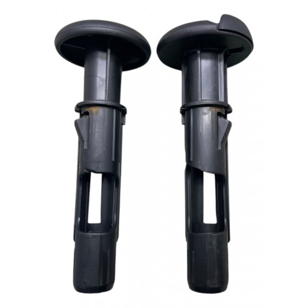 Par Guia Encosto Cabeça Banco Dianteiro Peugeot 408 1.6 Thp Preto