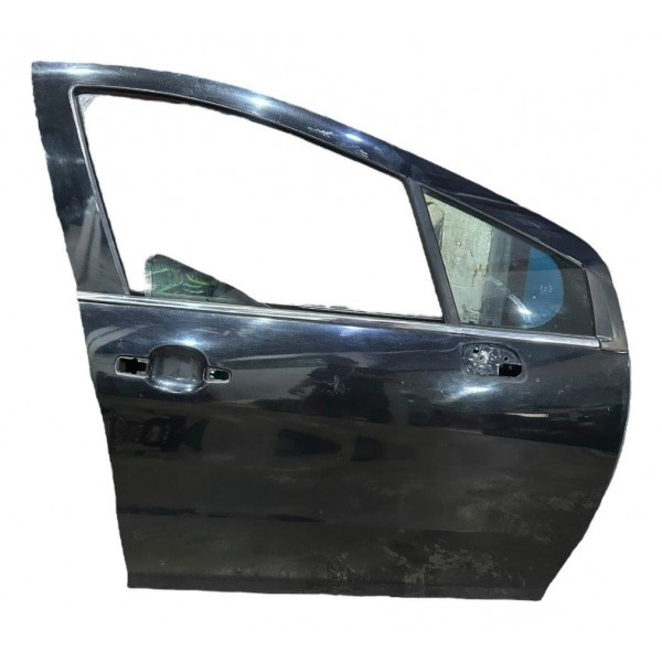 Porta Dianteira Direita Peugeot 408 1.6 Thp 2018 Dianteira Preto
