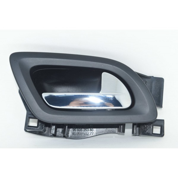 Maçaneta Interna Traseira Direita Peugeot 308 1.6 2014 Preto