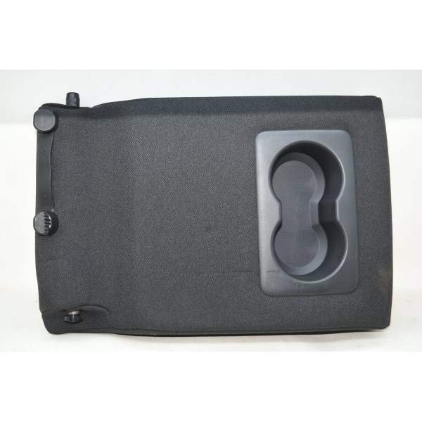Porta Copos Apoio De Braço Banco Traseiro 3008 Thp 1.6 2014 Preto