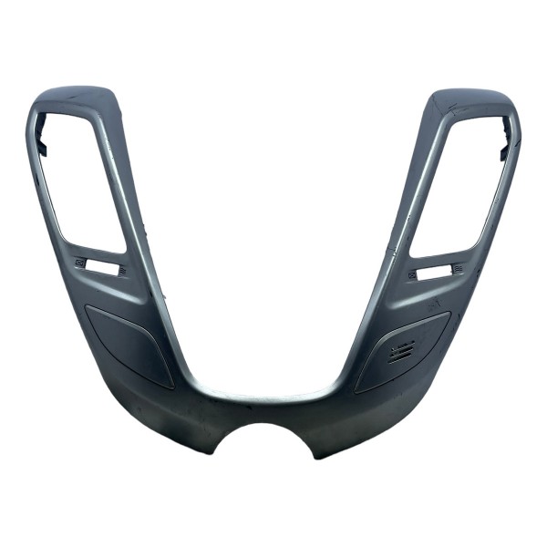 Moldura Central Multimidia Hyundai Veloster 1.6 2012 Ler