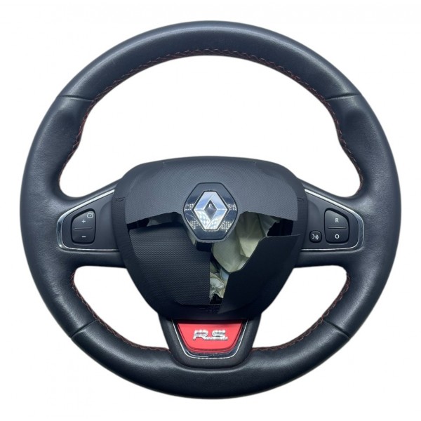 Volante Direção Multifuncional Renault Sandero Rs 2.0 2019 Preto