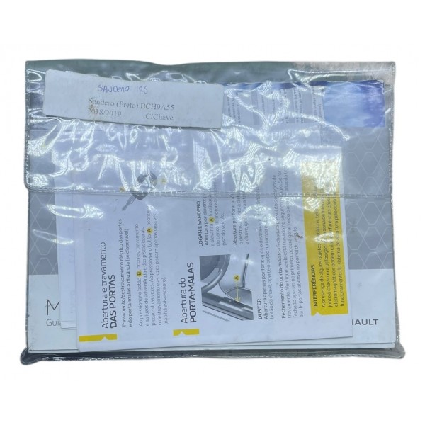 Manual Proprietário Renault Sandero Rs 2.0 2019
