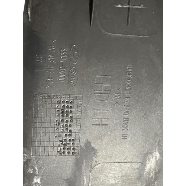 Acabamento Encosto Banco Dianteiro Elantra Gls 2.0 2014