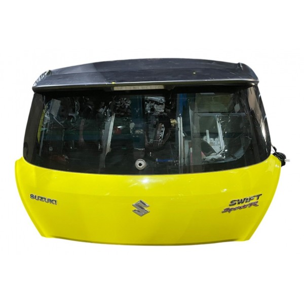 Tampa Traseira Porta Malas Suzuki Swift Sport 1.6 R 2015 Amarelo