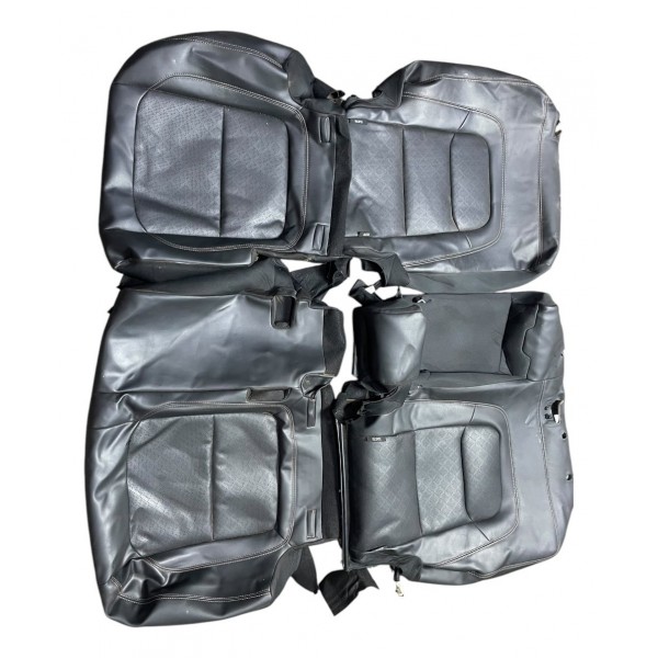 Jogo Capa Banco Traseiro Couro Chery Tiggo 8 1.6 Turbo 2022 Preto