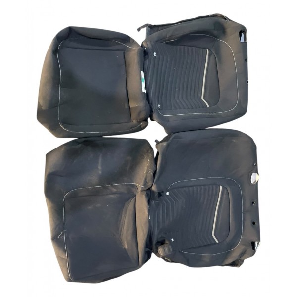 Par Capa Original Banco Traseiro Fiat Pulse 1.0 Turbo 2022 Preto