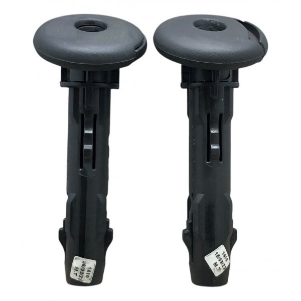 Par Guia Encosto Cabeça Banco Traseiro Tracker 1.0 Turbo 22 Preto