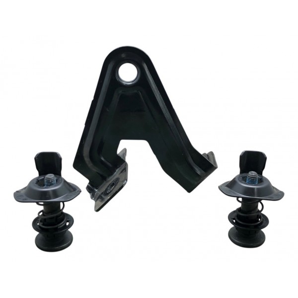 Kit Suporte Banco Traseiro Gm Tracker Midnight 1.0 2022 Preto