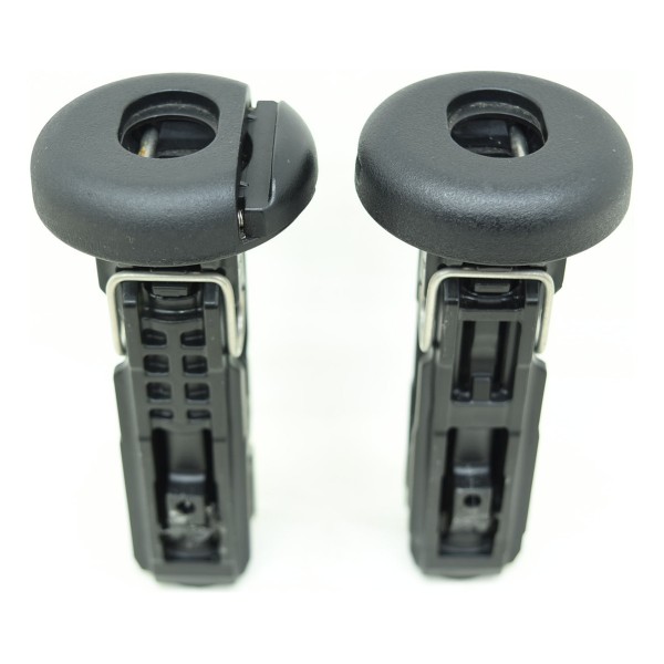 Guia Encosto Cabeça Traseiro Esquerdo E Direito Audi A6 3.0 Preto