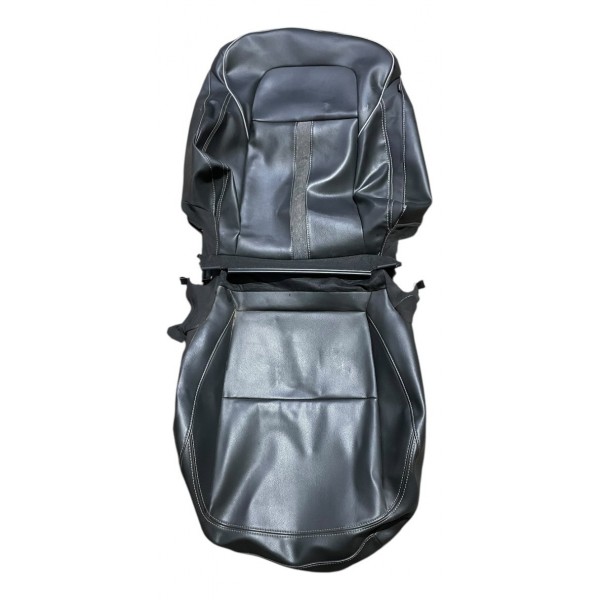 Par Capa Couro Banco Dianteiro Passageio Tracker Midnight 22 Preto