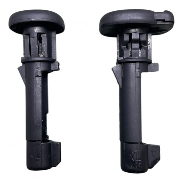 Par Guia Encosto Cabeça Banco Dianteiro Peugeot 3008 1.6 11 Preto