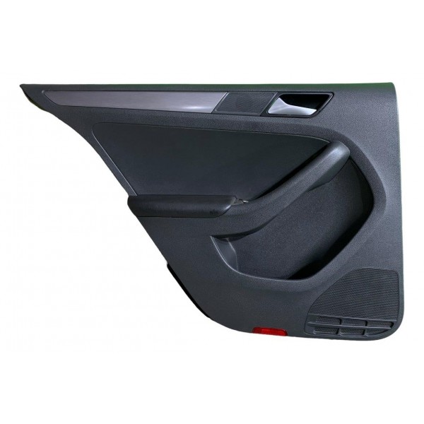 Forro Porta Traseiro Esquerdo Vw Jetta 1.4 250 Tsi 2018 Preto