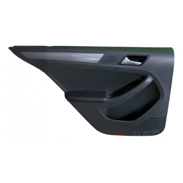 Forro Porta Traseiro Esquerdo Vw Jetta 1.4 250 Tsi 2018 Preto