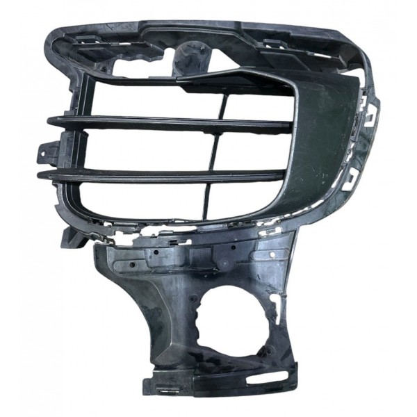 Moldura Farol Milha Esquerda Porsche Cayenne S 2018 Preto