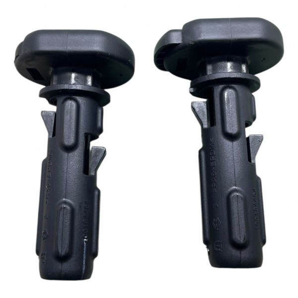 Par Guia Encosto Cabeça Banco Dianteiro Fiat Fastback 1.0 24 Amarelo