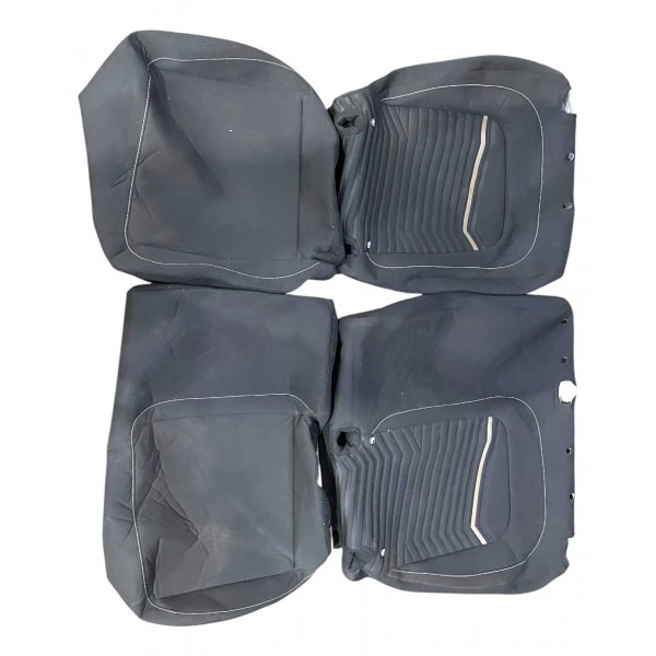 Par Capa Tecido Banco Traseiro Fastback 1.0 3c Turbo 2024 Preto