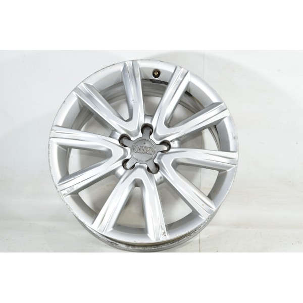 Roda Aro 18 5x112 Audi A6 3.0 Tfsi 2014 - Descrição Prateado