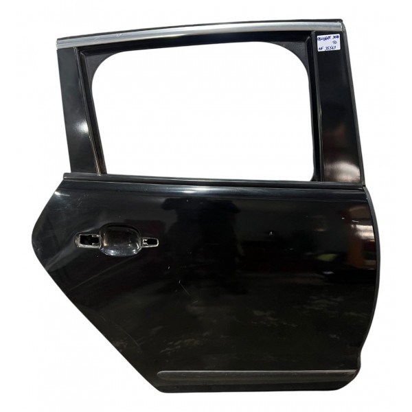 Porta Traseira Direita Peugeot 3008 1.6 Thp Allure 2011 3008 1.6 Thp Allure 2011 Preto