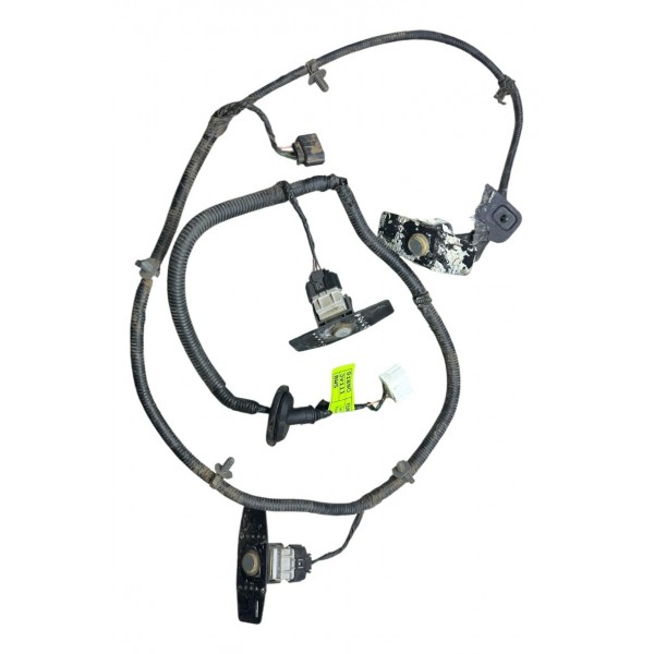 Chicote Com 4 Sensor Estacionamento Traseiro Azera 3.0 2014 Preto