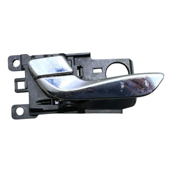 Maçaneta Interna Dianteira Traseira Esquerda Azera 3.0 2014 Prateado Dianteira/traseira