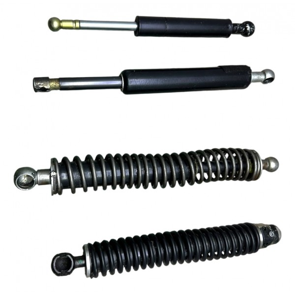 Par Amortecedor Mola Tampa Traseiro Porsche Cayenne V8 Turbo