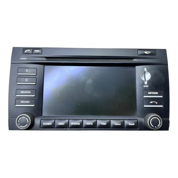 Central Multimídia Som Porsche Cayenne 4.8 V8 Turbo 2010