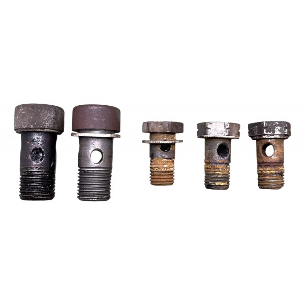 Jogo Parafuso Olhal Turbina 5un Porsche Cayenne 4.8 V8 2010