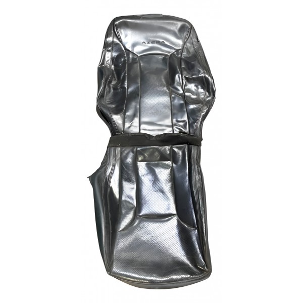 Par Capa Couro Banco Dianteiro Motorista Azera 3.0 V6 2014 Preto