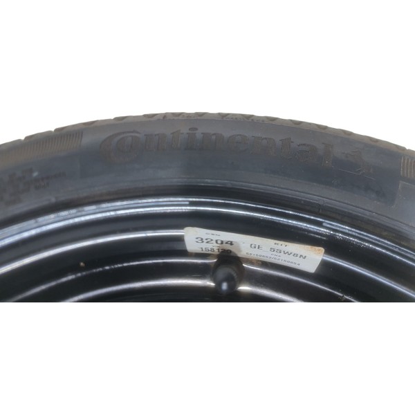 Estepe Aro 15 115/70 Continental Gm Onix 1.0 Turbo 2020