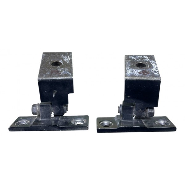 Par Dobradiça Porta Dianteira Esquerda Bmw 530i E60 3.0 2004