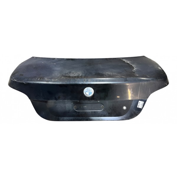 Tampa Traseira Porta Malas Bmw 530i E60 3.0 2004 Preto