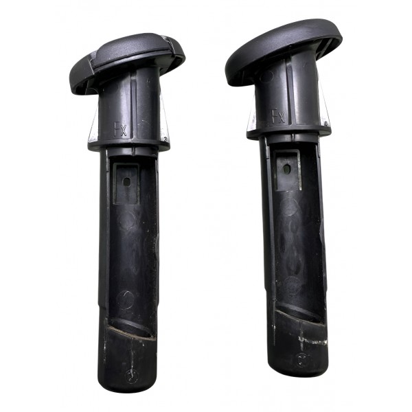 Par Guia Encosto Cabeça Banco Traseiro Bmw 530i E60 3.0 2004