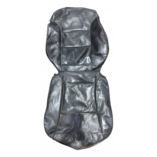 Par Capa Couro Original Banco Motorista Bmw 530i E60 2004 Preto