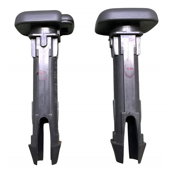 Par Guia Encosto Cabeça Banco Dianteiro Subaru Impreza 2.0 Preto